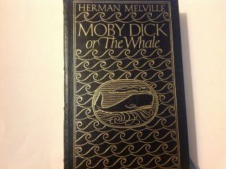 Moby Dick Or The Whale Leather Herman Melville Easton Press Collectors Ed.  1977