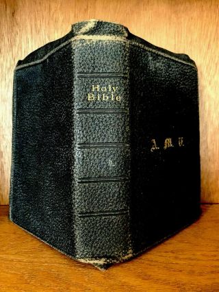 1895 The Holy Bible Analytical,  Critical,  Chronological And Geographical Notes