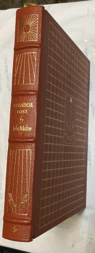 Easton Press Paradise Lost John Milton 100 Greatest Books Ever Written