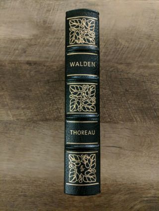Easton Press - Walden By Thoreau - 100 Greatest Ever Written Books -
