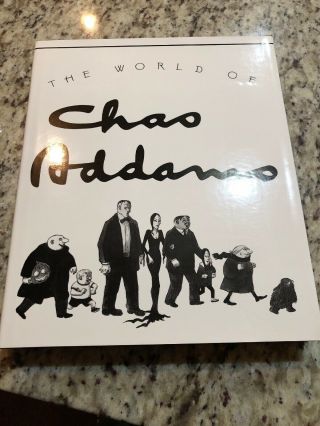 World Of Of Charles Chas Addams Hardcover Art Book 1st Edition