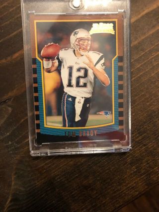 Bowman Tom Brady England Patriots.  Fantastic Shape 236 Football Card 