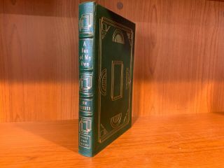 Signed First Edition Easton Press A Bus Of My Own Jim Lehrer 1992