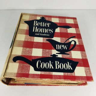 Vintage Better Homes And Gardens Cookbook 1953