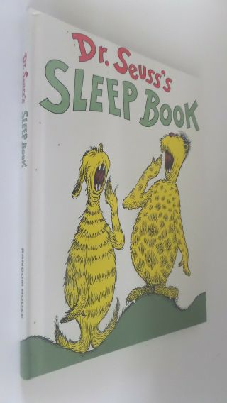 Dr Seuss " Sleep Book " 1962