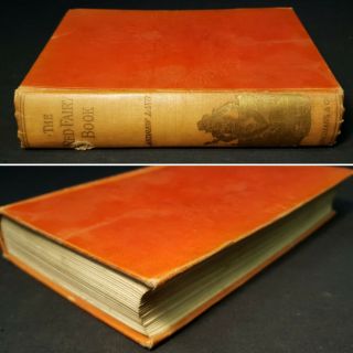 1914 RED FAIRY BOOK Andrew Lang COLOUR PLATES Tales MYTHOLOGY Death DWARFS 2