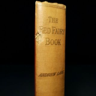 1914 RED FAIRY BOOK Andrew Lang COLOUR PLATES Tales MYTHOLOGY Death DWARFS 3
