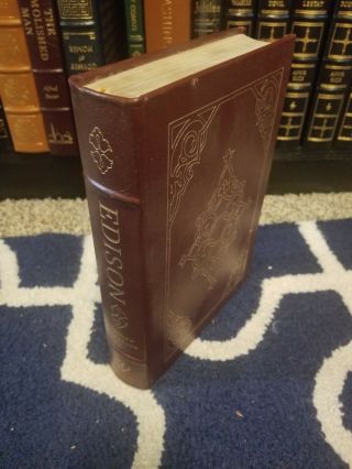 Edison A Biography By Matthew Josephson Easton Press