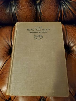 1936 Gone With The Wind - Margaret Mitchell - First Edition December Printing