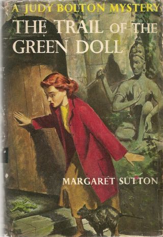 Judy Bolton 27 Trail Of The Green Doll 1st G&d Edition In Dj