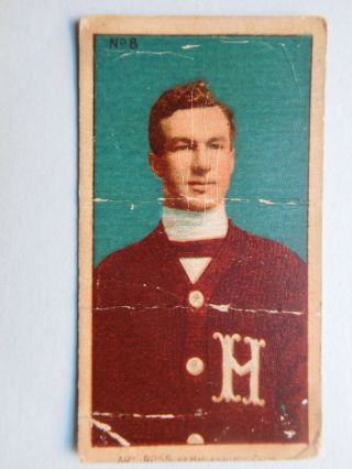 1910 C56 Imperial Tobacco Hockey Card 8 Art Ross (hof)