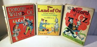 Thriftchi 1904 The Land Of Oz,  1908 Dorothy And The Wizard In Oz,  Books