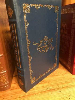 EASTON PRESS Decision at Trafalgar by Pope Leather Bound 2