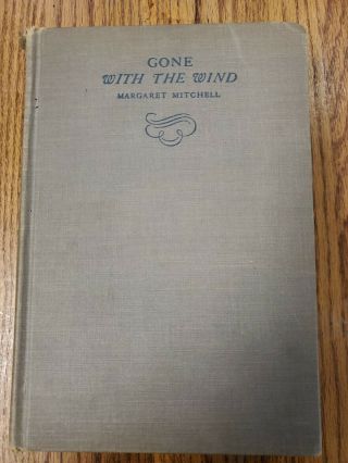 Gone With The Wind October 1936 Print Margaret Mitchell