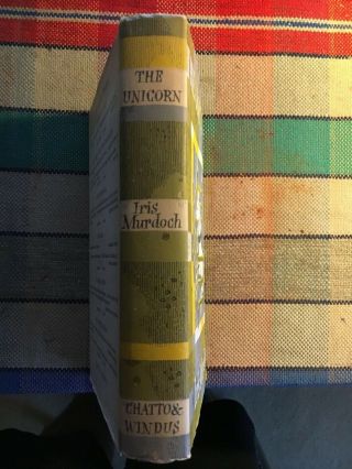 THE UNICORN by Iris Murdoch 1963 1st Hardback In DJ,  Chatto & Windus 2