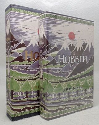 Tolkien The Hobbit,  Or There And Back Again 70th Anniversary W Slipcase 1st Thus