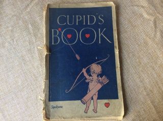 Rare C.  1920’s Cupid’s Book Cookbook,  Recipe Book Antiques Vintage.  Cohn Bros.