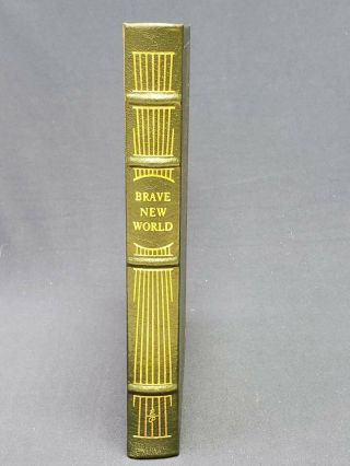Brave World Easton Press Aldous Huxley 1978 100 Greatest Books