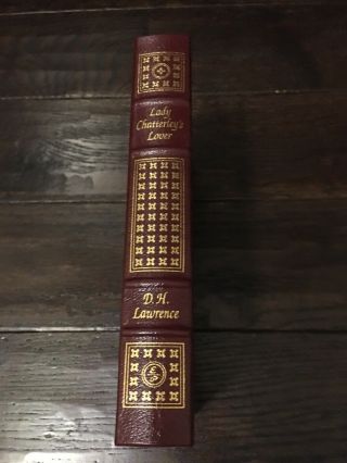 Lady Chatterly ' s Lover by D.  H.  Lawrence Easton Press Leather bound 3