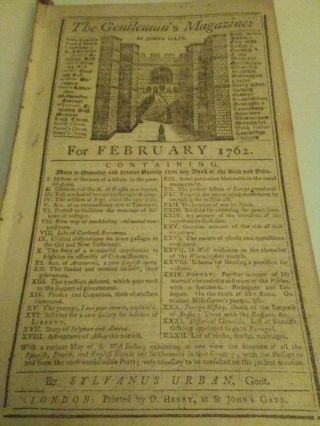 Feb 1762 Gentleman 