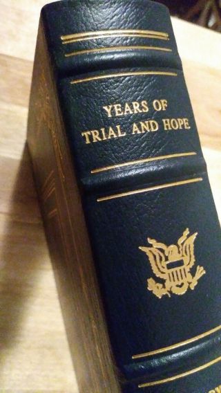 Years Of Trial And Hope By Harry S.  Truman - Easton Press Leather