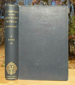 Rome A History Of The Ancient World By M Rostovtzeff 1927 1st Ed Carthage Wars