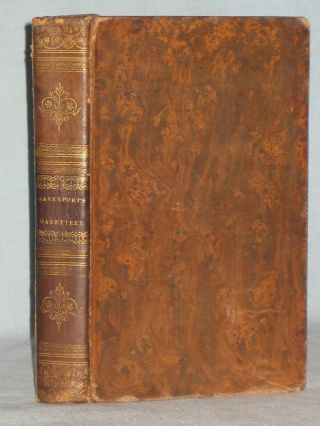 1832 Book A Gazetteer Or Geographical Dictionary Of N.  America By Davenport