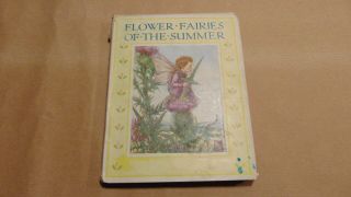 1930/40s Flower Fairies Of The Summer By Cicely Mary Barker With D/j