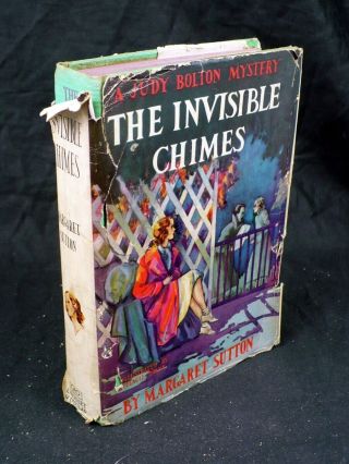 Early Printing Margaret Sutton The Invisible Chimes Judy Bolton Hc Dj