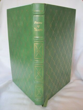 Easton Press - Leather Bound " Poems Of Yeats "