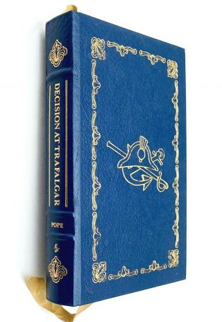 Easton Press Decision At Trafalgar By Pope Leather Bound