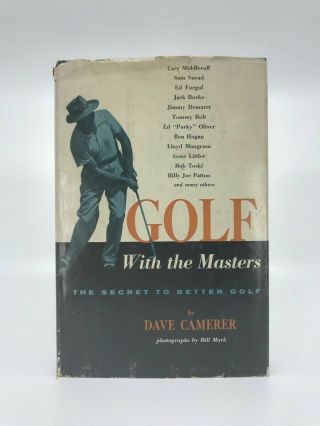 1955 Vtg Golf With Masters Sam Snead Ben Hogan Swing Game Technique How To Putt