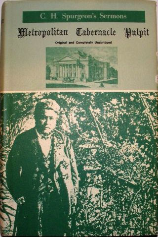 C H Spurgeon - Metropolitan Tabernacle Pulpit - 1900 - Pilgrim Publications Hb