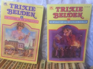 Trixie Belden 35 And 36 Pb C1984 Square Edition Rare