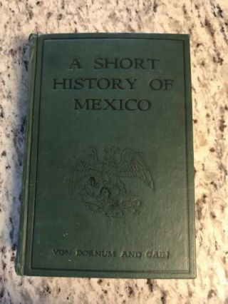 Circa 1920 Antique History Book 