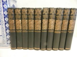 Sir Walter Scott The Waverley Novels X 10 Books Melrose Edition Vintage