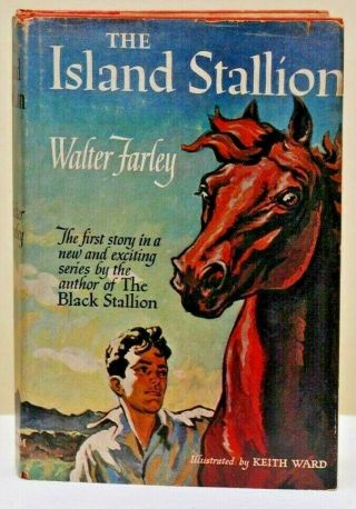 The Island Stallion By Walter Farley First Edition 11th Printing G - Vg Cond.