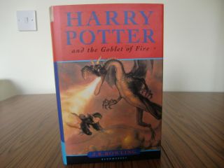 J K Rowling - Harry Potter And The Goblet Of Fire (1st Edition With Errors)
