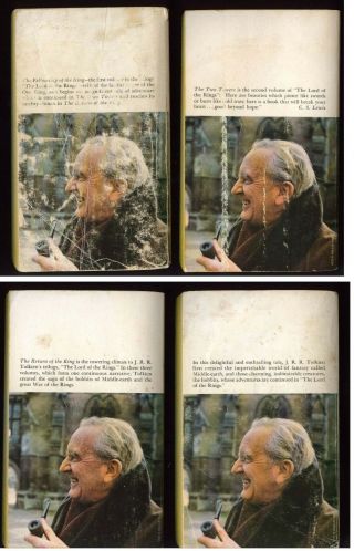 Vintage 1975 J.  R.  R.  Tolkien Hobbit/Lord of the Rings Ballantine Boxed Set 2