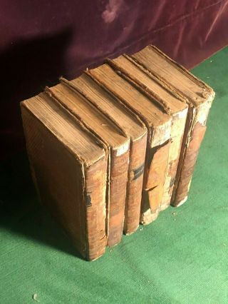1815 York Publish - The Of Flavious Josephus (6 Volumes) Old