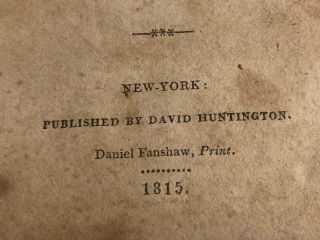 1815 York Publish - The of Flavious Josephus (6 Volumes) OLD 3