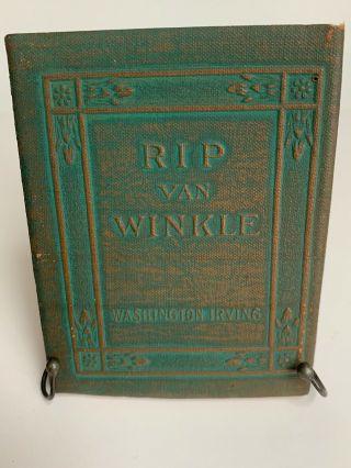 Antique Rip Van Winkle By Washington Irving Little Leather Library 1920 - 1924
