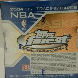Topps Finest 2004 - 05 Nba Basketball Cards Box Set