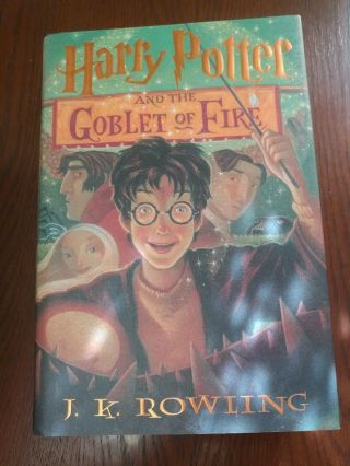 Rare Harry Potter And The Goblet Of Fire True First Print American Edition 2000
