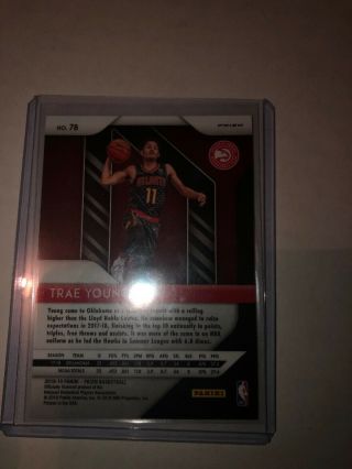 2018 - 19 prizm trae young blue yellow green choice. 2