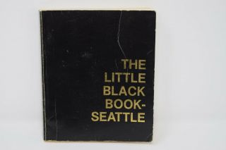 Vtg The Little Black Book Seattle,  Eligible Single Men,  Studebaker/wahl,  1982