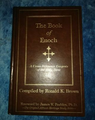 Leather Hc - The Book Of Enoch - 1997 1st Printing - Ronald K.  Brown 1555237576