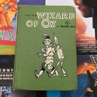 Vintage 1944 The Wizard Of Oz Hardcover Book By L.  Frank Baum