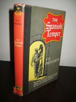 1st/3rd Printing The Spanish Temper V.  S.  Pritchett Rare Classic