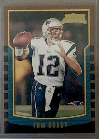 2000 Bowman Tom Brady Rookie England Patriots 236